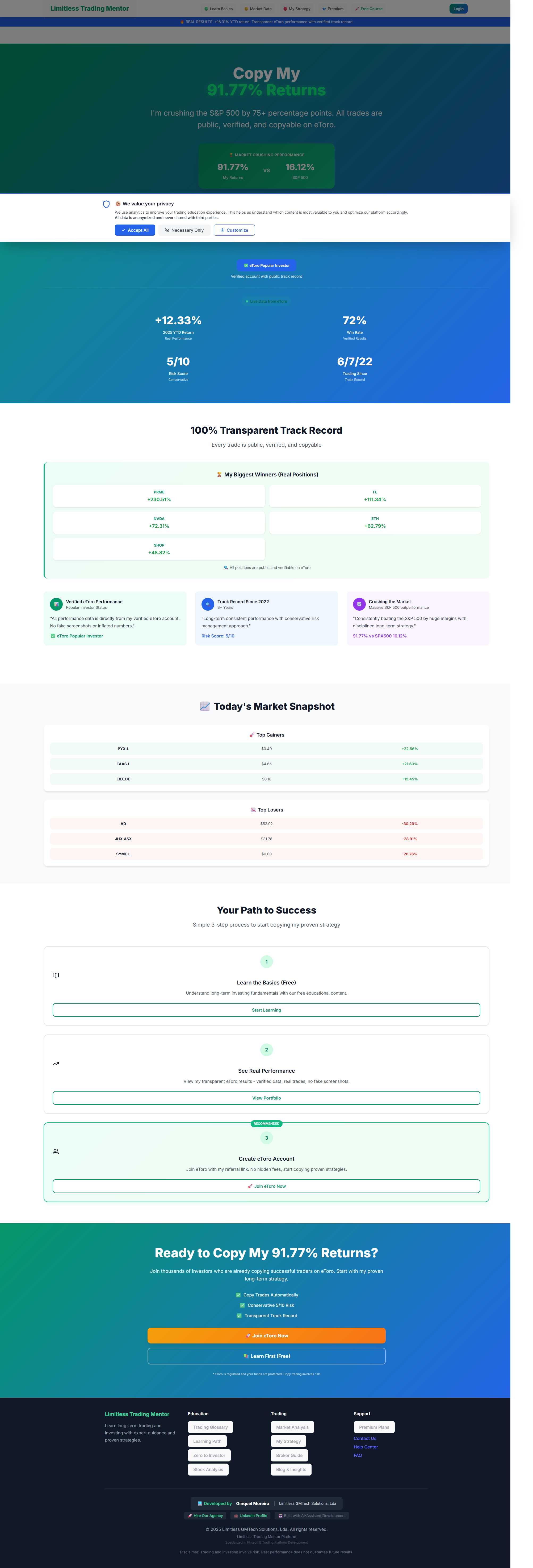 TradHero Journey screenshot